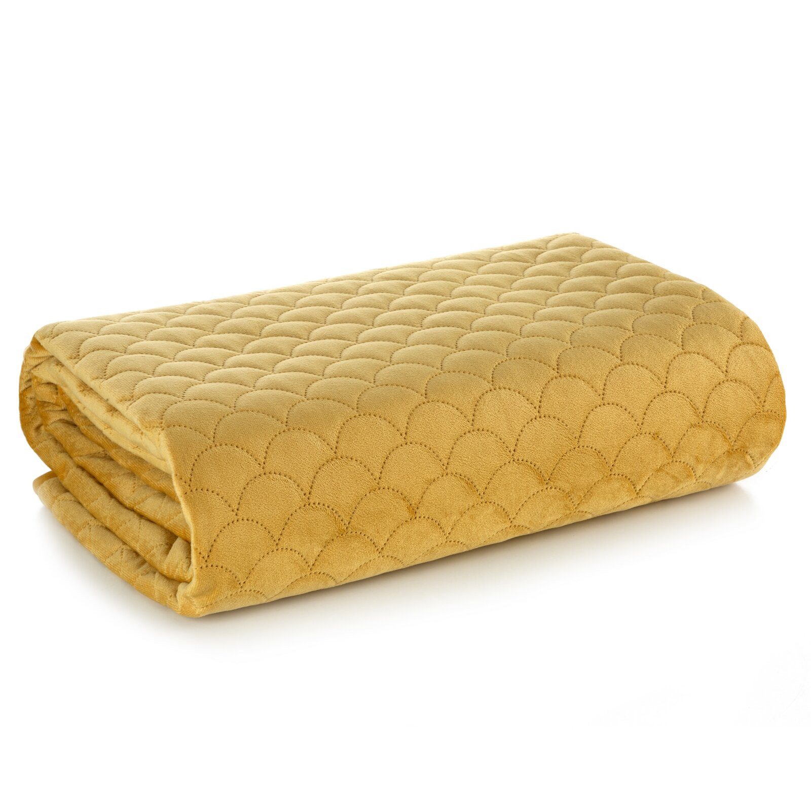 Eurofirany Bettüberwurf ARIEL, Velvet Decke Velours günstig online kaufen