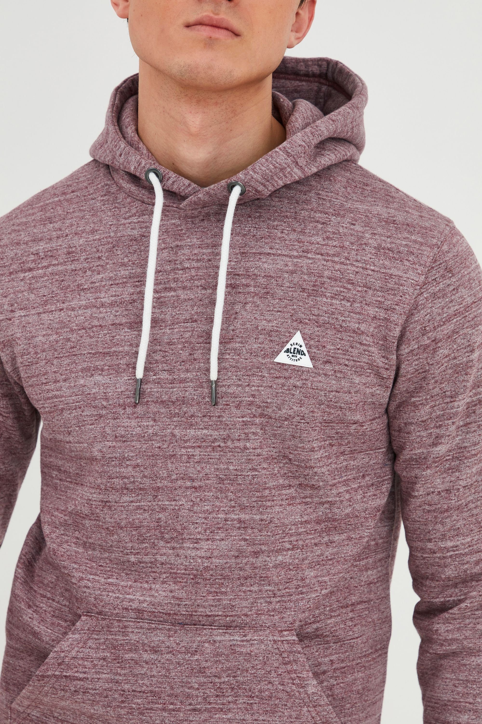 Blend Kapuzenpullover BHHenner Lässiger Hoodie mit Kapuze und Kängurutasche