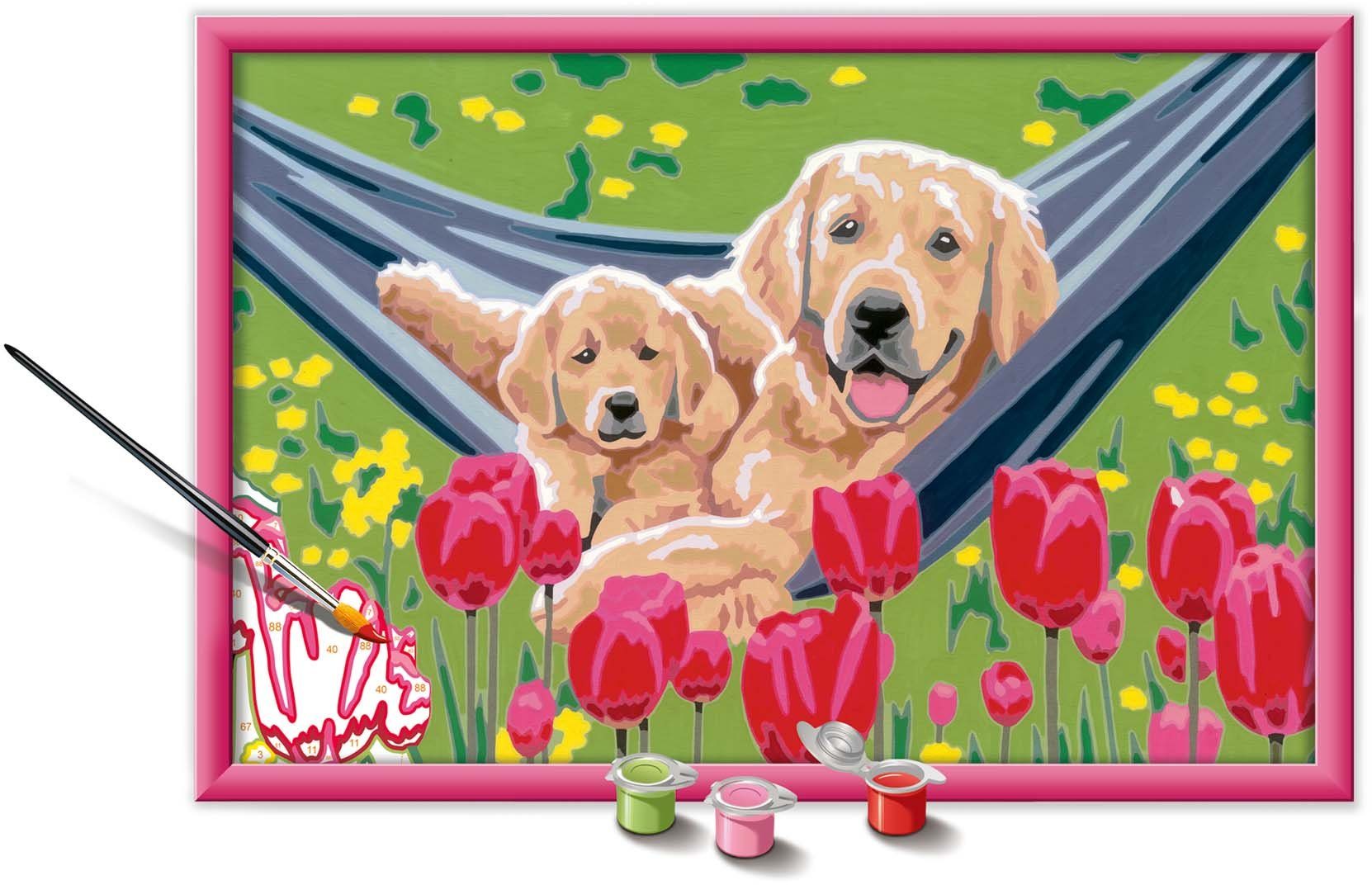 Ravensburger Malen nach Zahlen Kuschelpause, Made in Europe