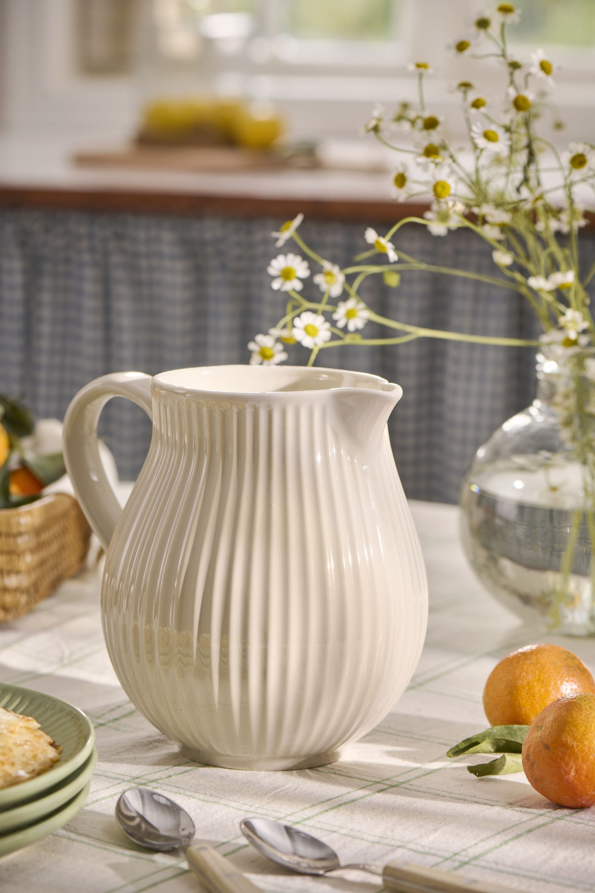 Ib Laursen Kanne Ib Laursen - Krug Kanne Karaffe Wasserkrug Vase Mynte Keramik 2l
