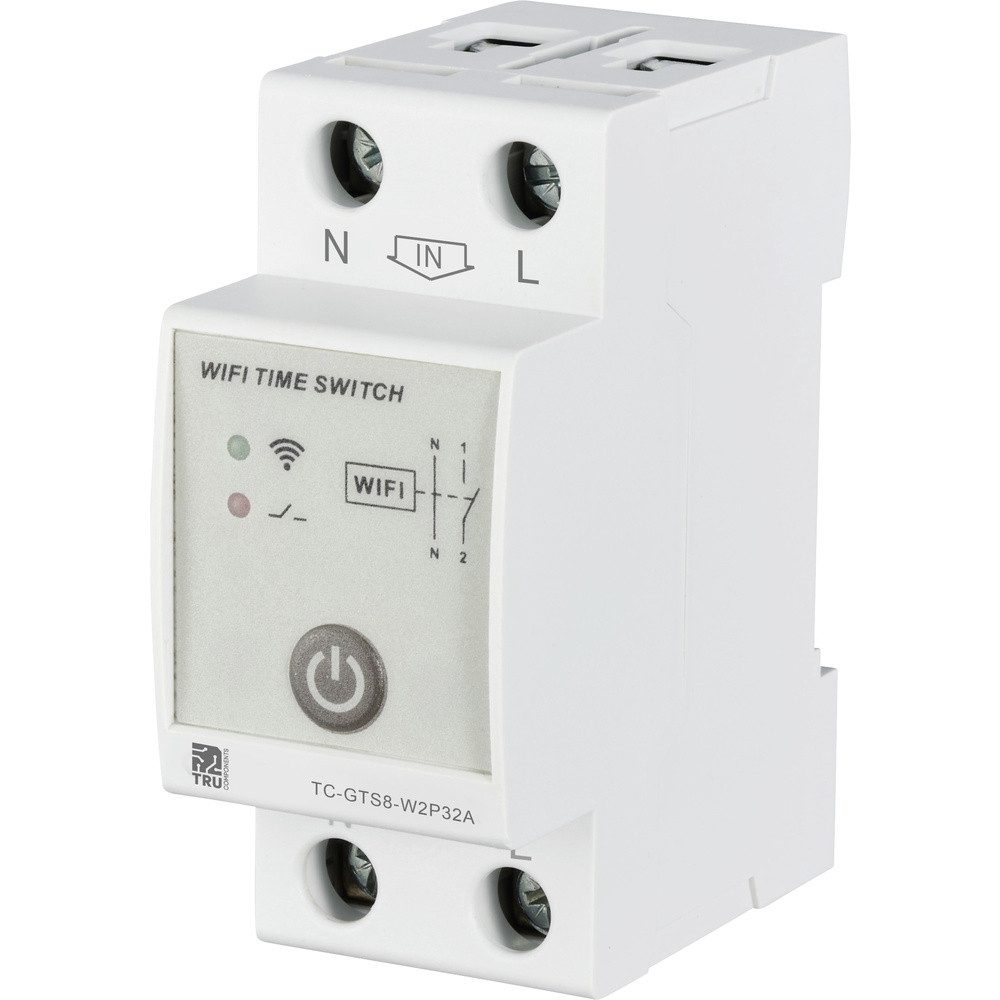 Zeitrelais TRU COMPONENTS TC-12485084 TC-GTS8-W2P32A WLAN-Schalter 230 V/AC 1 St