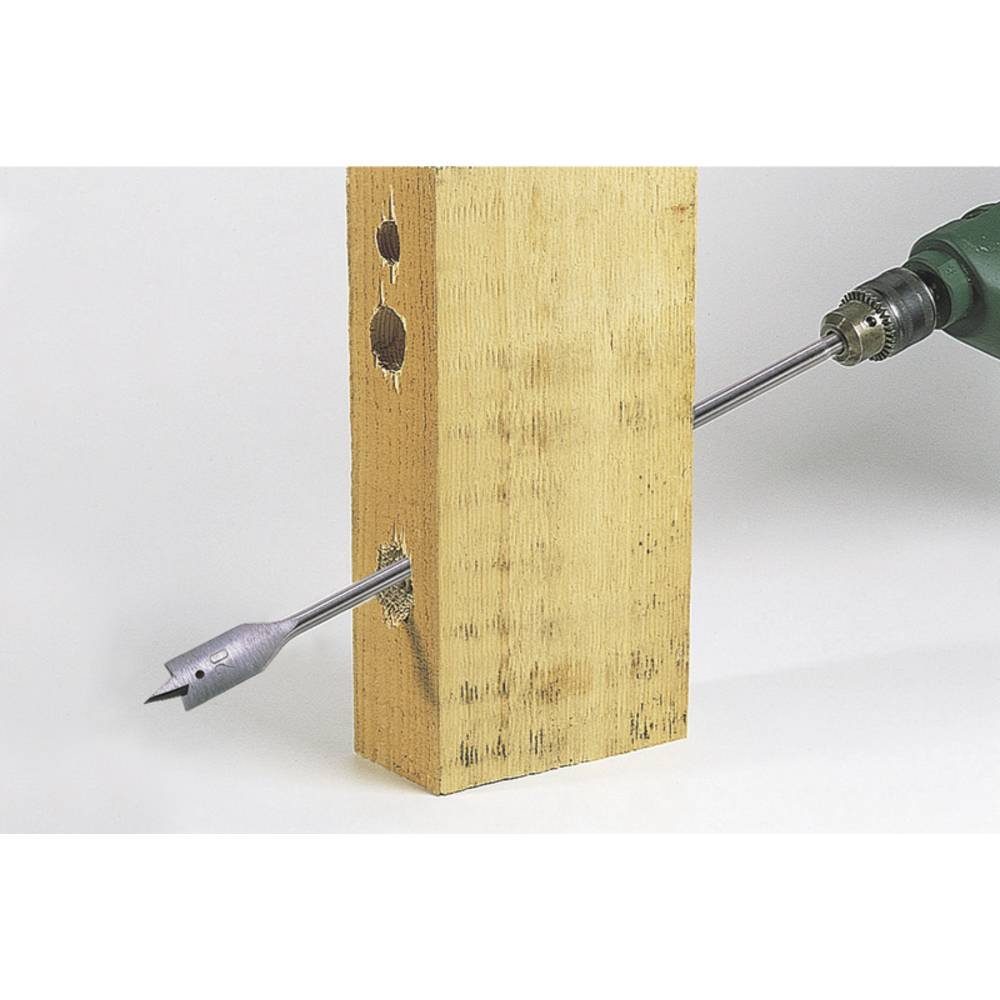 Wolfcraft Holzbohrer Flachfräsbohrerverlängerung