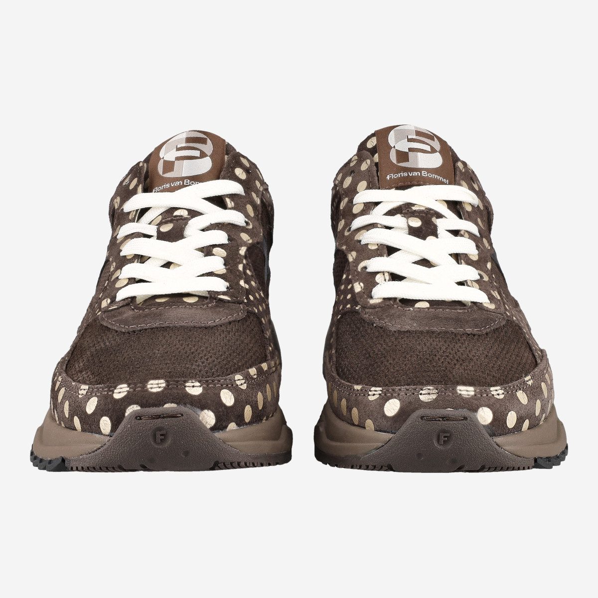 Floris van Bommel Floris van Bommel SUVI, Sneaker, Braun kombiniert, Damen Sneaker