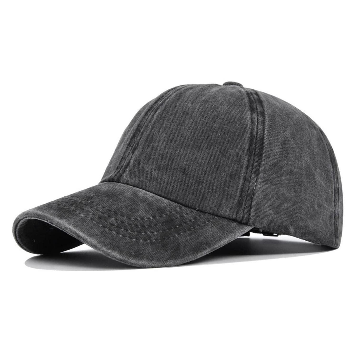 LuxusKollektion Baseball Cap Baseballkappe Jungen Snapback verstellbar Einheitsgröße Schwarz A