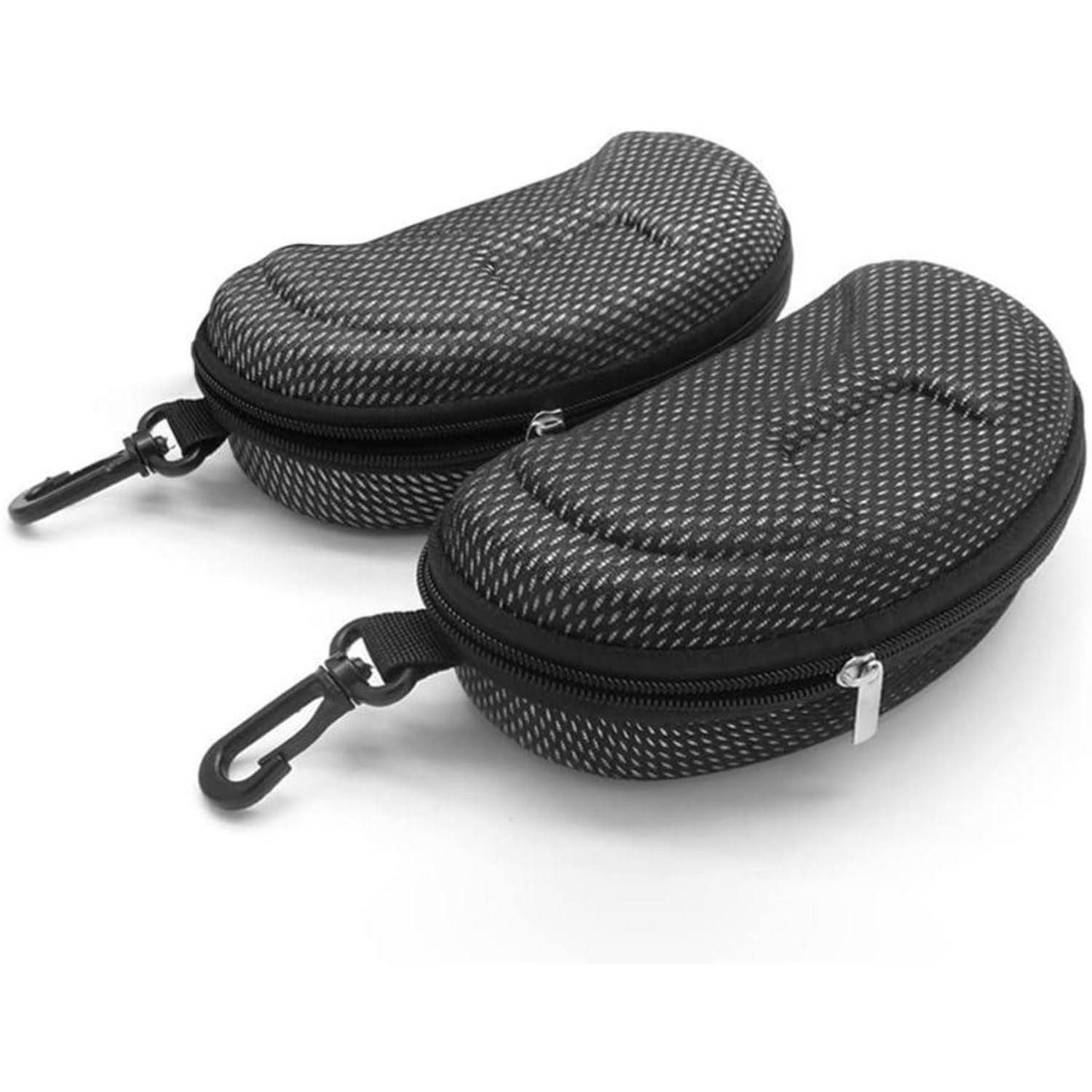 LuxusKollektion Sonnenbrille Brillenetui EVA Brillenorganizer Sonnenbrillen 2er Weiß