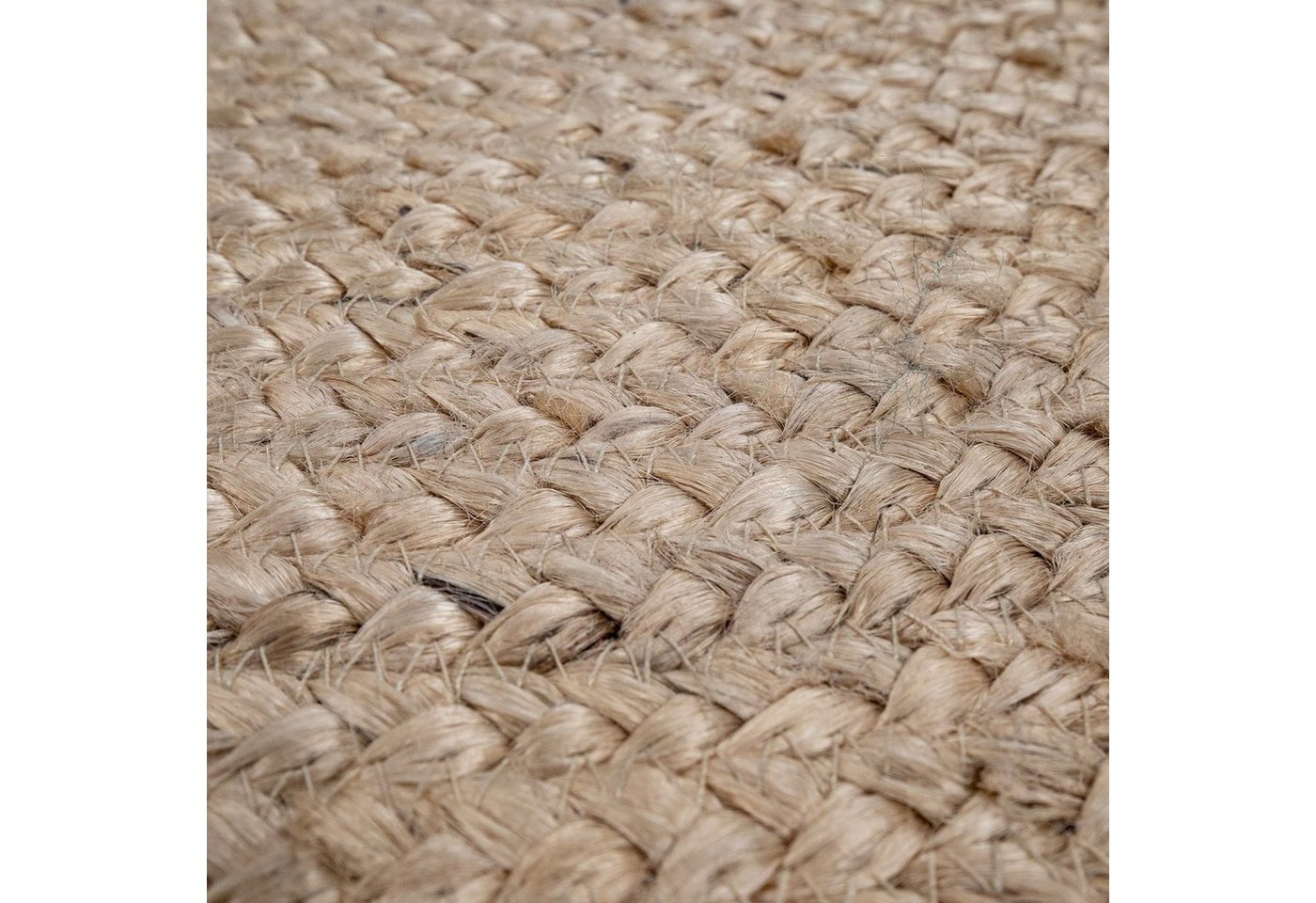 Teppich »Viborg 595«, Paco Home, rund, Höhe 9 mm, 100% Naturfaser, handgearbeitet, Boho-Style, ideal im Wohnzimmer & Schlafzimmer-kaufen