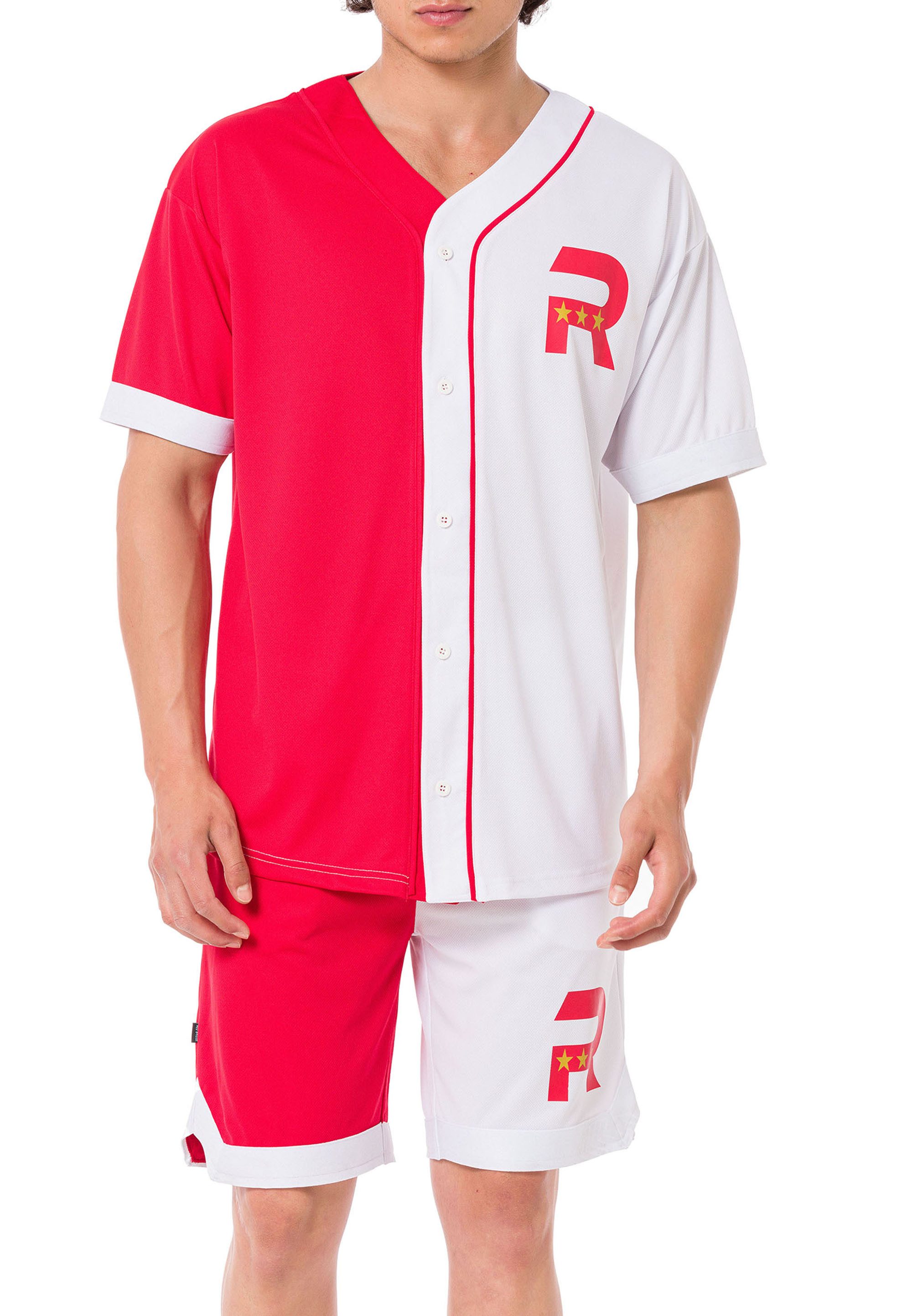 RedBridge T-Shirt & Shorts Red Bridge Herren Set Baseball Trikot und Hose (Set, 2-tlg., T-Shirt & Shorts)
