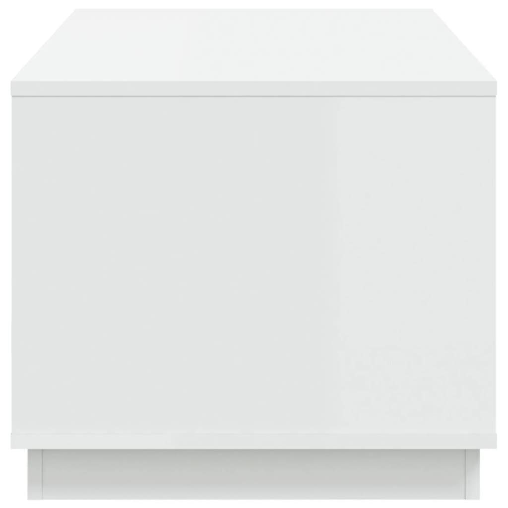 Holzwerkstoff cm 102x50x44 | Couchtisch (1-St) Weiß vidaXL Weiß Weiß Couchtisch