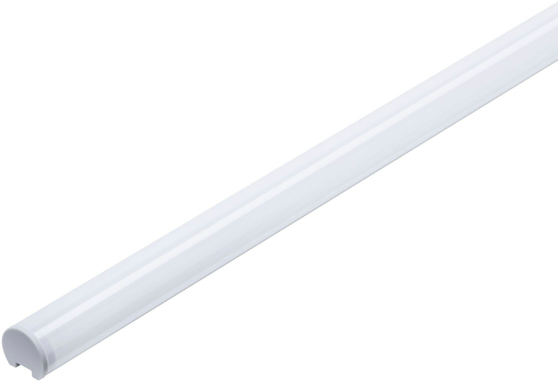 inkl. Clips, Profil Paulmann Tube Endkappen LED-Streifen Diffusor und Set 100 cm