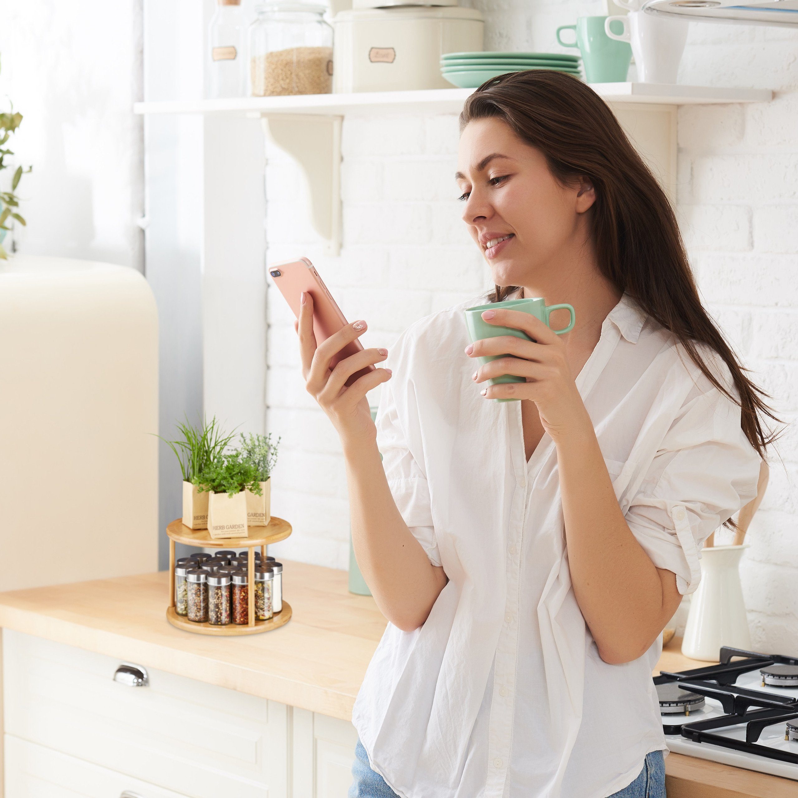 relaxdays Drehregal Küche günstig online kaufen