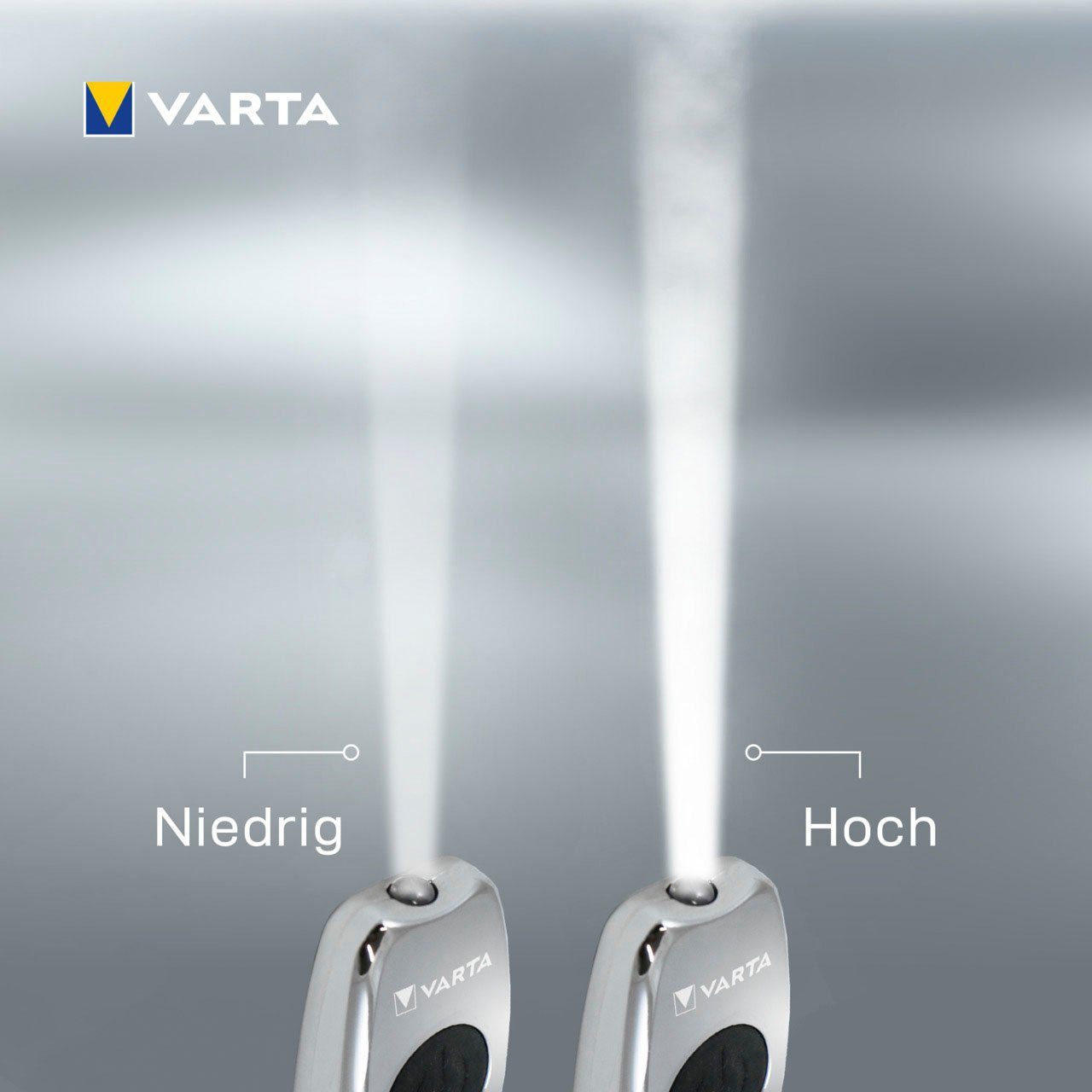 Metal VARTA Chain Key Taschenlampe Light