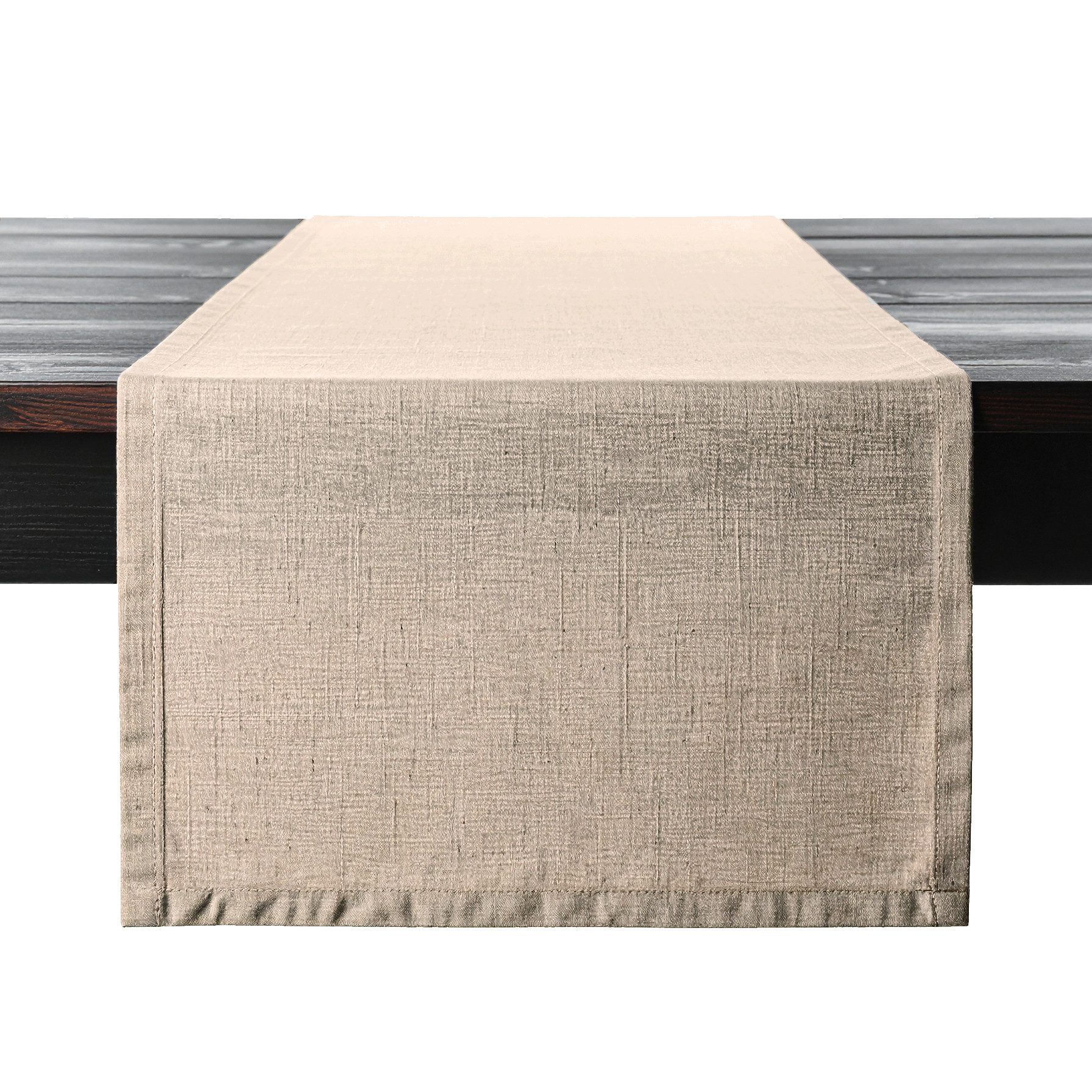 PROFLAX Tischläufer Tischläufer Proflax Leinen sand 50x150 cm, gewebt