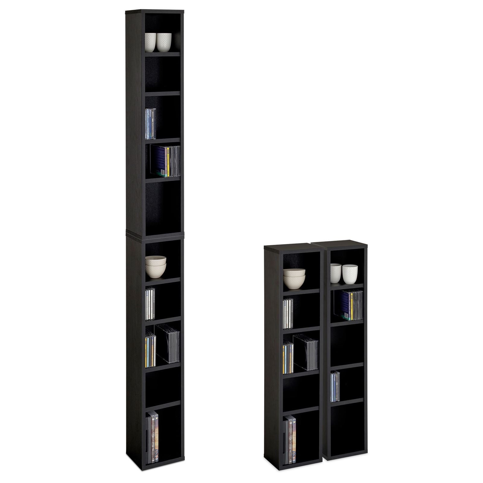 CARO-Möbel CD-Regal CHART, Medienregal aus 2 Modulen Medien Aufbewahrung, 1 günstig online kaufen