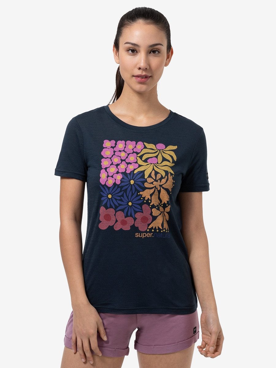SUPER.NATURAL T-Shirt für Damen, Merino MAT günstig online kaufen