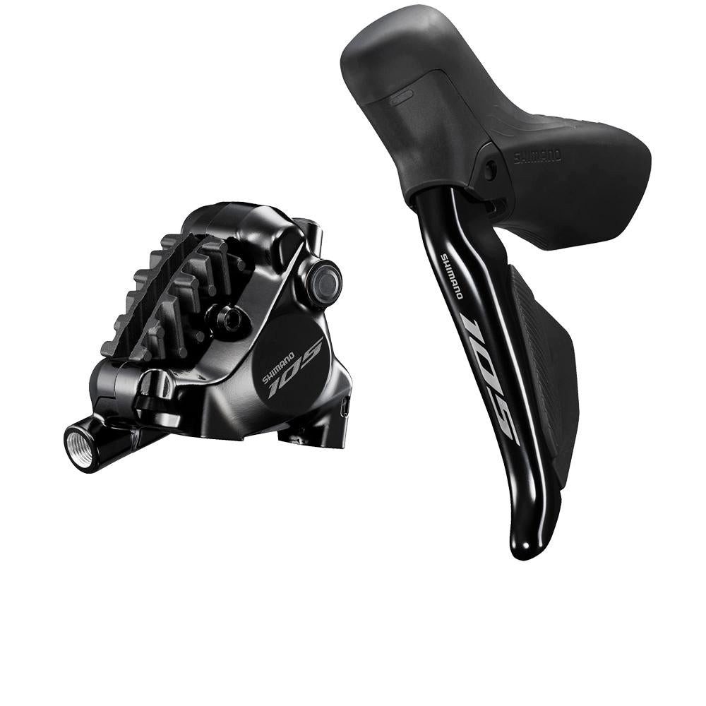 Shimano Scheibenbremse SHIMANO Scheibenbremse 105 R7170 VR - hydraulische Rennrad-Bremsanlage