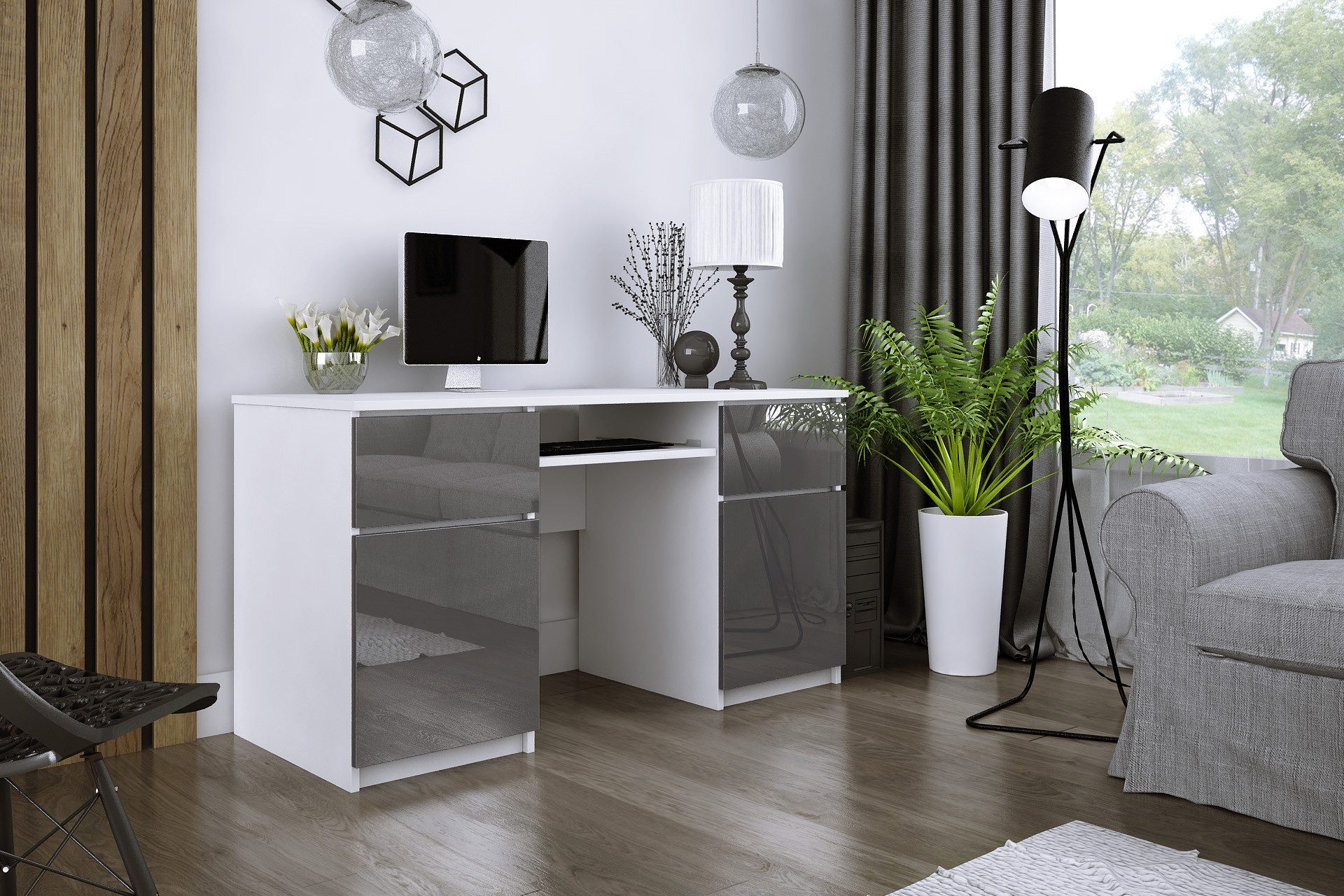 Faizee Möbel Schreibtisch ZOE 135 cm Schreibtisch günstig online kaufen