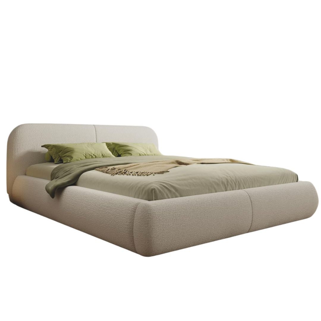 Compleo Polsterbett Doppelbett mit dicker Schaumstoffpolsterung, Premium Be günstig online kaufen