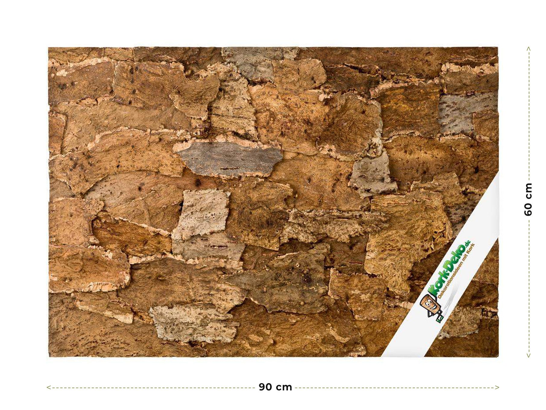 Kork-Deko.de Terrarienrückwand Terrarienrückwand