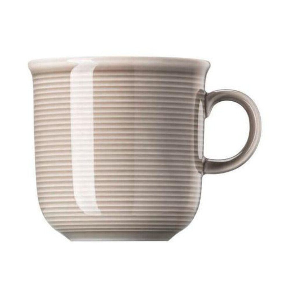 Thomas Becher Henkelbecher 0,28 l Trend Colour Moon Grey, 1-tlg., Porzellan, Henkelbecher, Ø7cm, Porzellan, grau