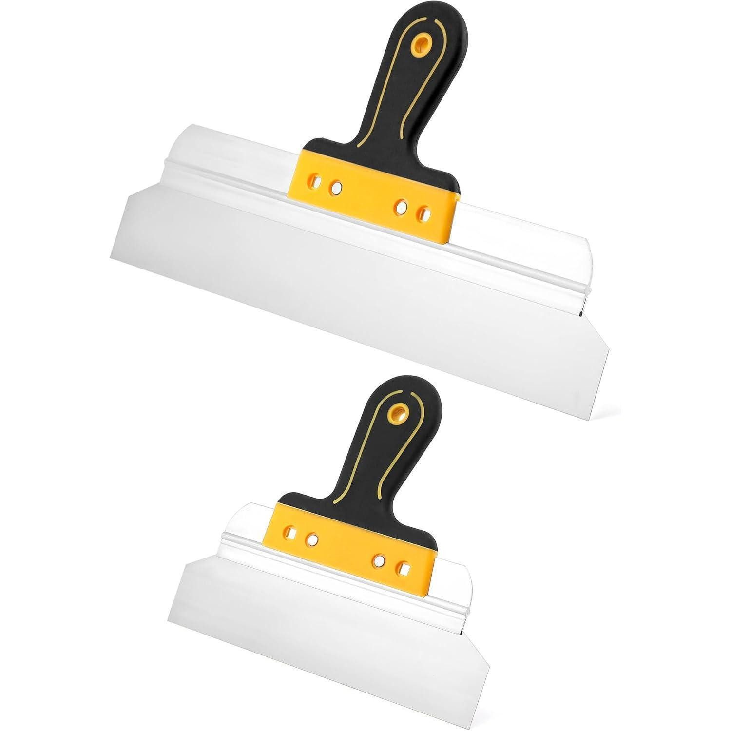 LuxusKollektion Flächenspachtel Spachtelset Trockenbau 250/400 mm Edelstahl ergonomischer Griff (1-St)