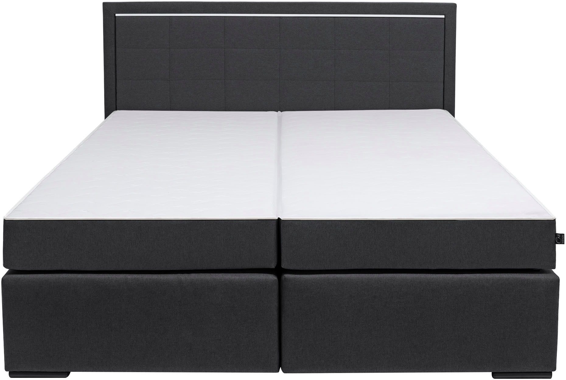 COLLECTION AB Boxspringbett 30 Jahre Jubiläums-Modell Athena, in H2,H3 & H4, wahlweise mit LED-Leiste