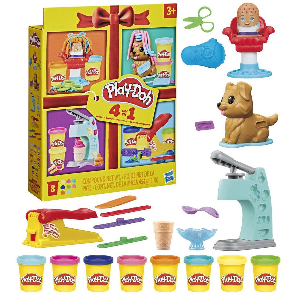 Hasbro Knete Play-Doh - Spielset - 4in1