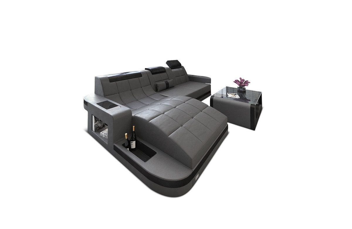 Sofa Dreams Ecksofa Sofa Leder Ledercouch günstig online kaufen