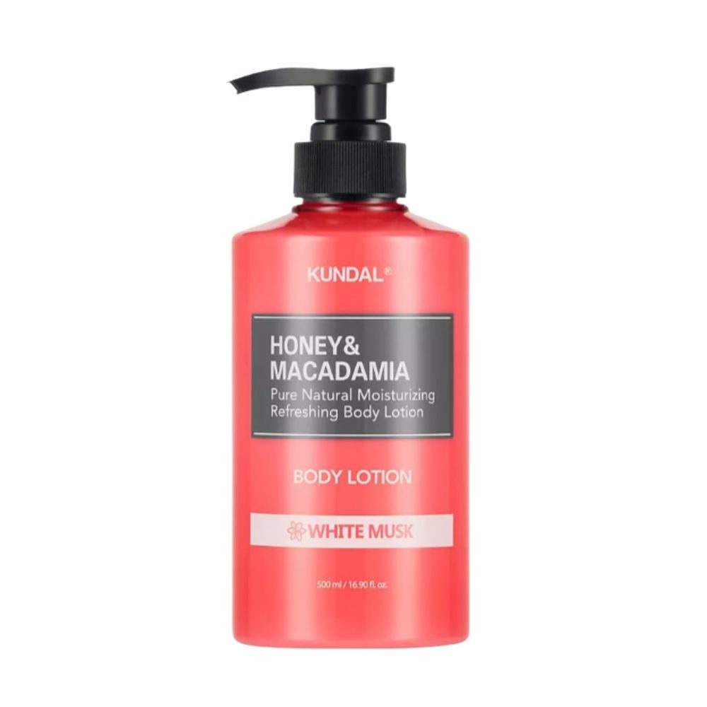 KUNDAL Bodylotion KUNDAL, Honey & Macadamia Pure Body Lotion White Musk - 500 ml