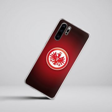 DeinDesign Handyhülle Eintracht Frankfurt Offizielles Lizenzprodukt Wappen, Huawei P30 Pro Silikon Hülle Bumper Case Handy Schutzhülle