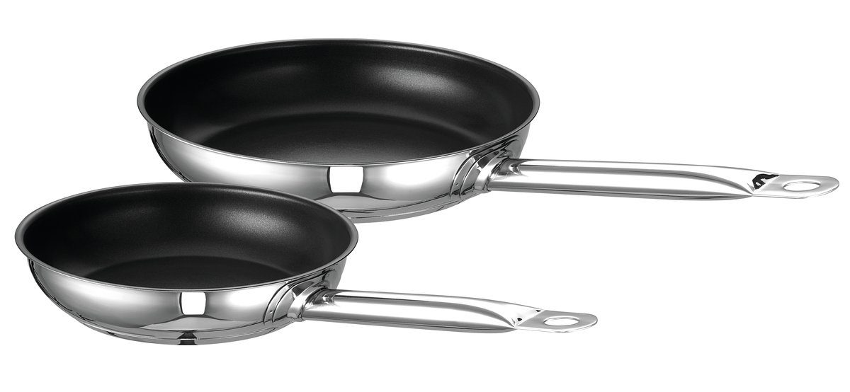 SCHULTE-UFER Pfannen-Set Easy-Star, (Set, 2-tlg., 2 x Pfanne), Ø 20 / 24 cm