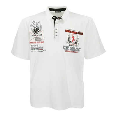 Lavecchia Poloshirt »modisches Übergrößen Poloshirt«
