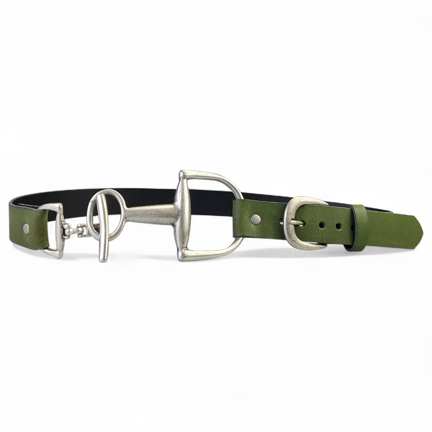 Taillengürtel Damen Rindsleder schmal