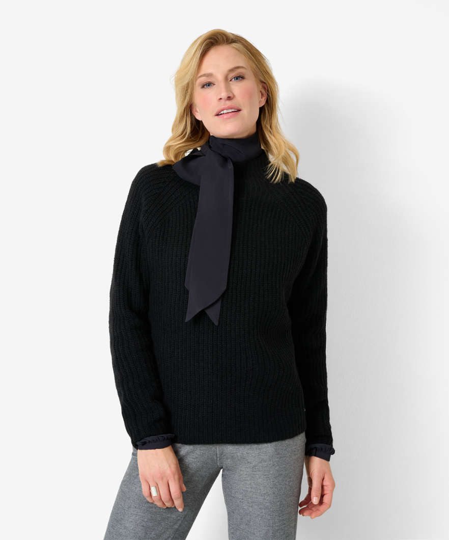 LEA Brax Strickpullover schwarz Style