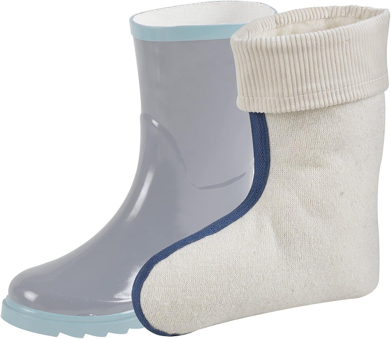 TippTexx 24 Socken 1 Paar warmer Stiefeleinsatz mit 100% Lammwolle für Damen und Herren – Bild 2 von 5