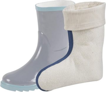 TippTexx 24 Socken 1 Paar warmer Stiefeleinsatz mit 100% Lammwolle für Damen und Herren