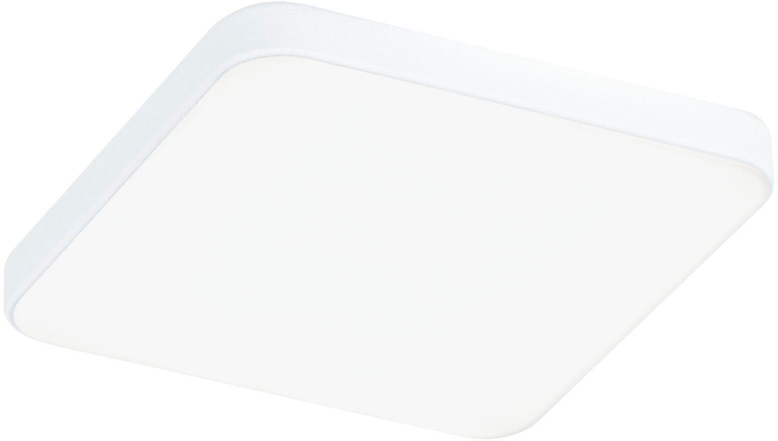 Paulmann LED Einbauleuchte VariFitVeluna Edge IP44 eckig 90x90mm 500lm 4000K, LED fest integriert, Neutralweiß, VariFit IP44 eckig 90x90mm 500lm 4000K Weiß