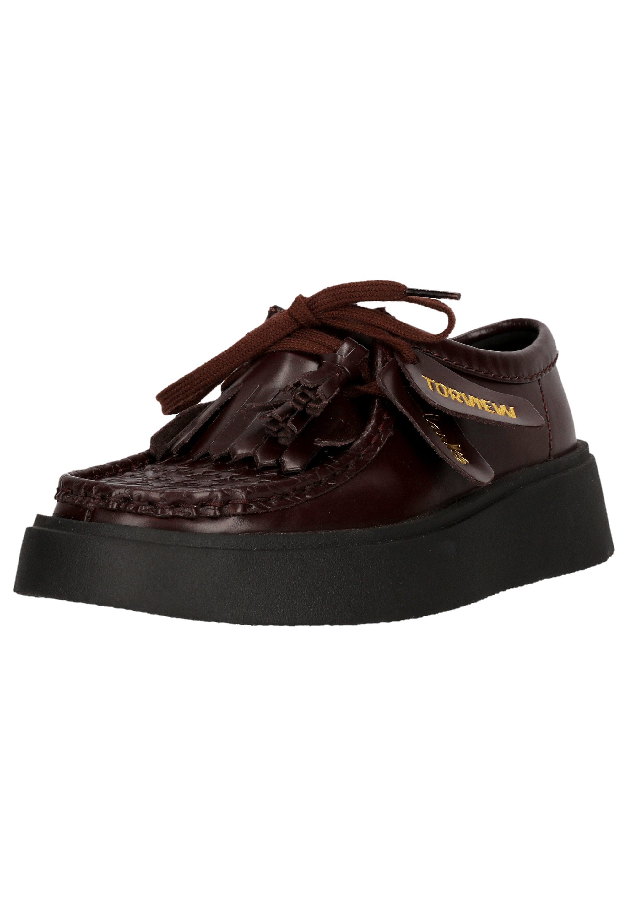 Clarks Torview Schnürschuh aus echtem Leder günstig online kaufen