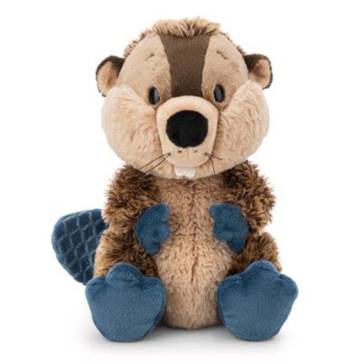 Nici Kuscheltier NICI Kuscheltier Biber Harry Woodsnacker 20 x 11 x 8 cm braun blau
