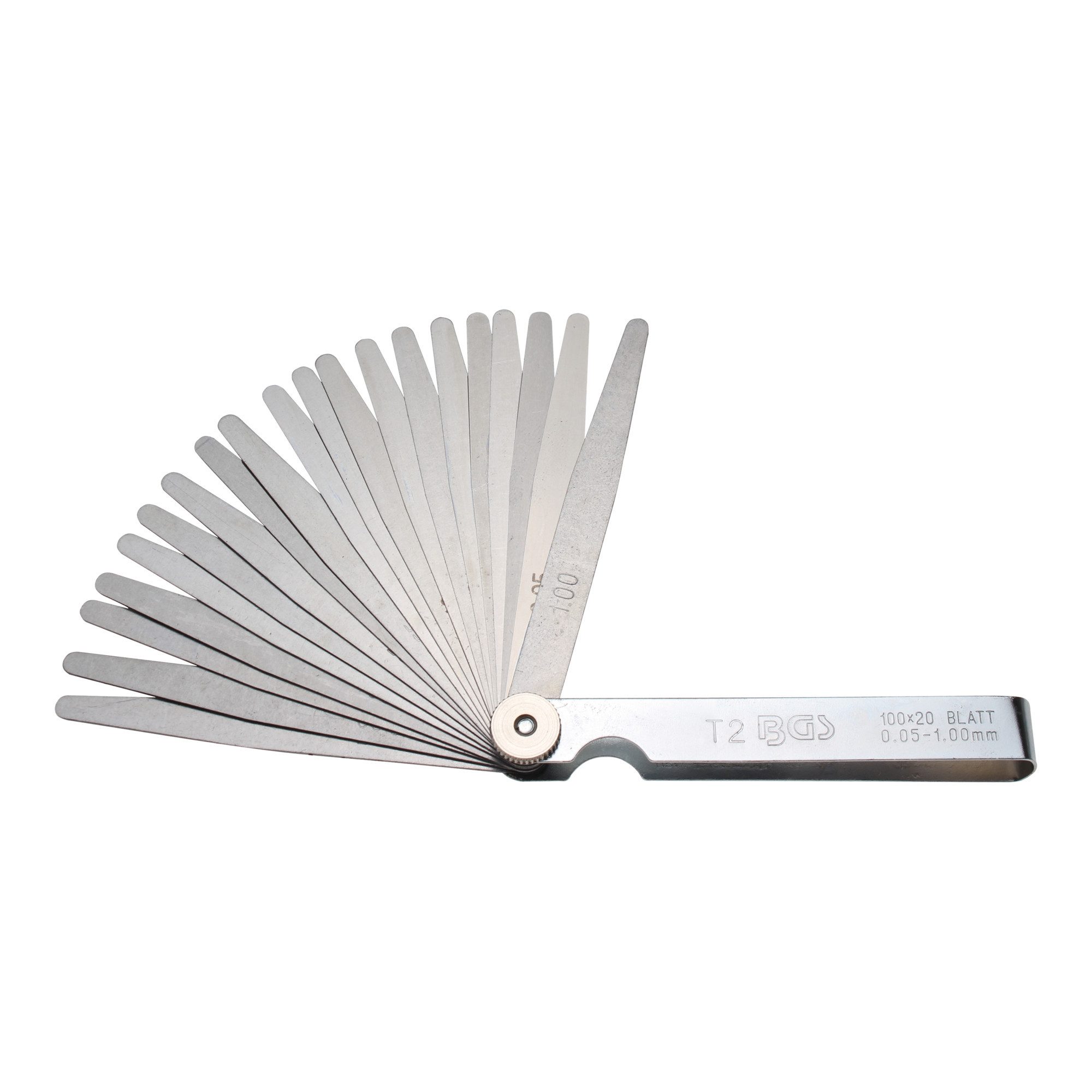 BGS technic Bohrlehre BGS Präzisions-Fühlerlehren 20 Blatt