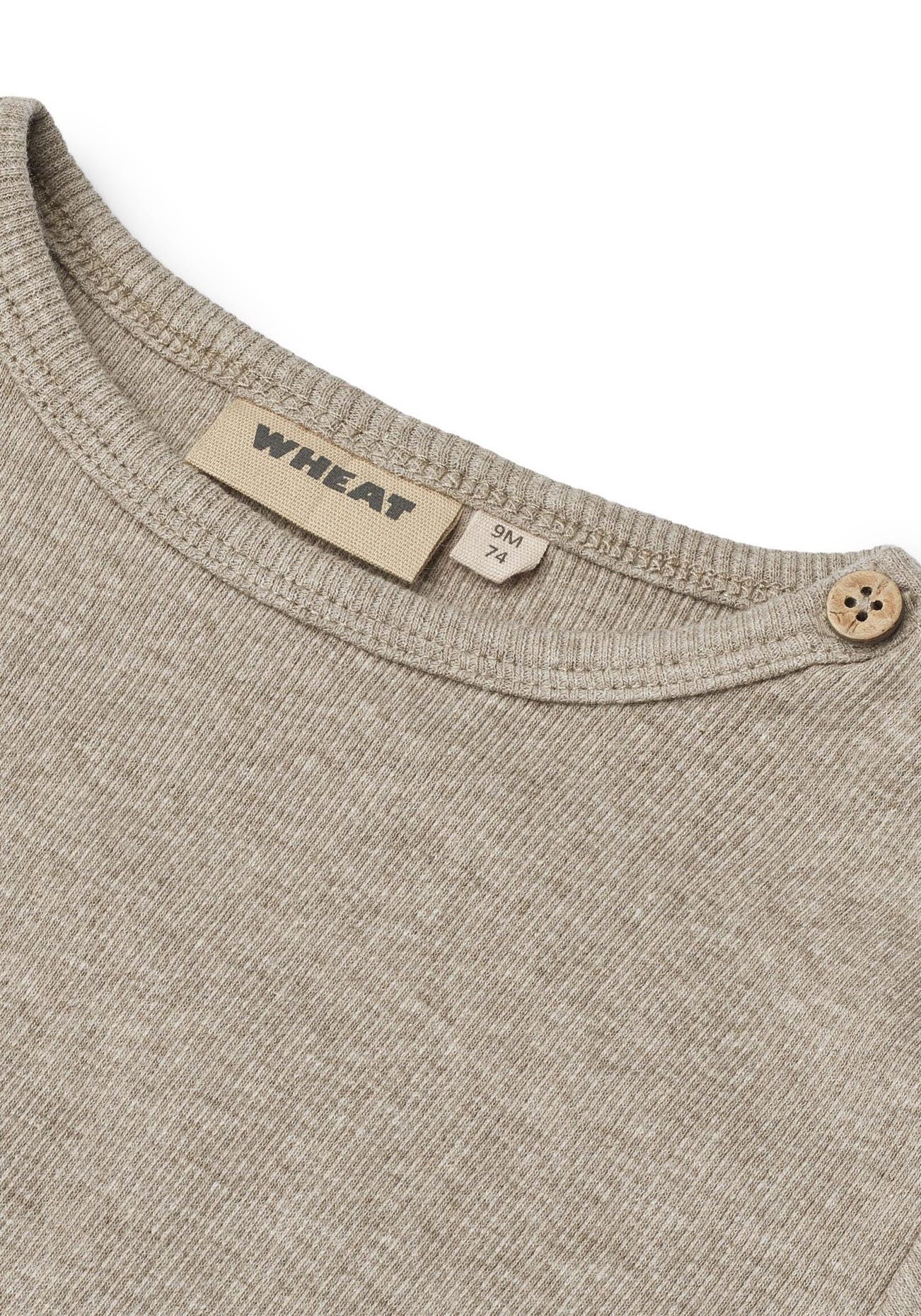 WHEAT Langarmshirt Milo in toller Rippen-Qualität