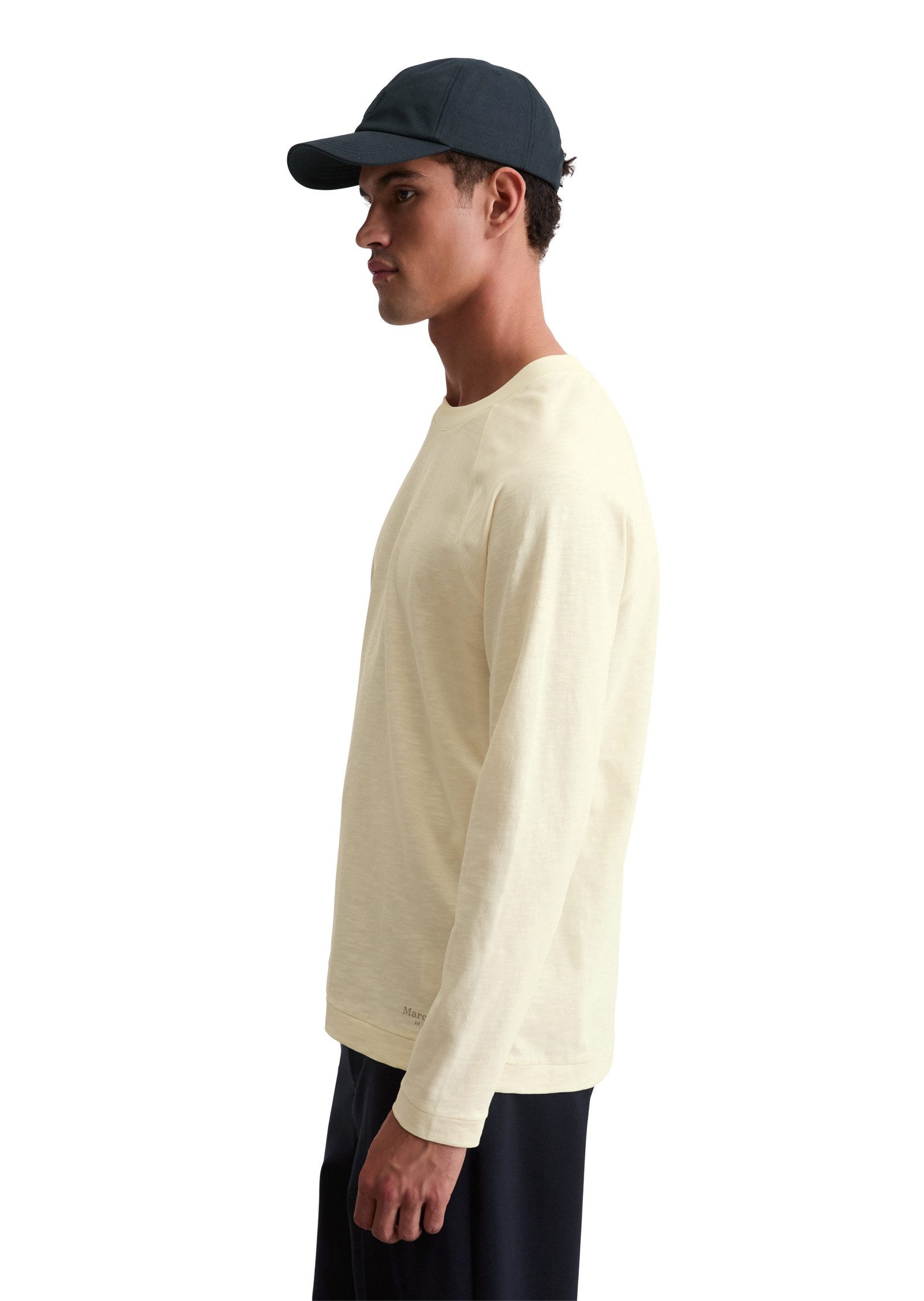 Marc O'Polo Langarmshirt aus reiner Bio-Baumwolle günstig online kaufen