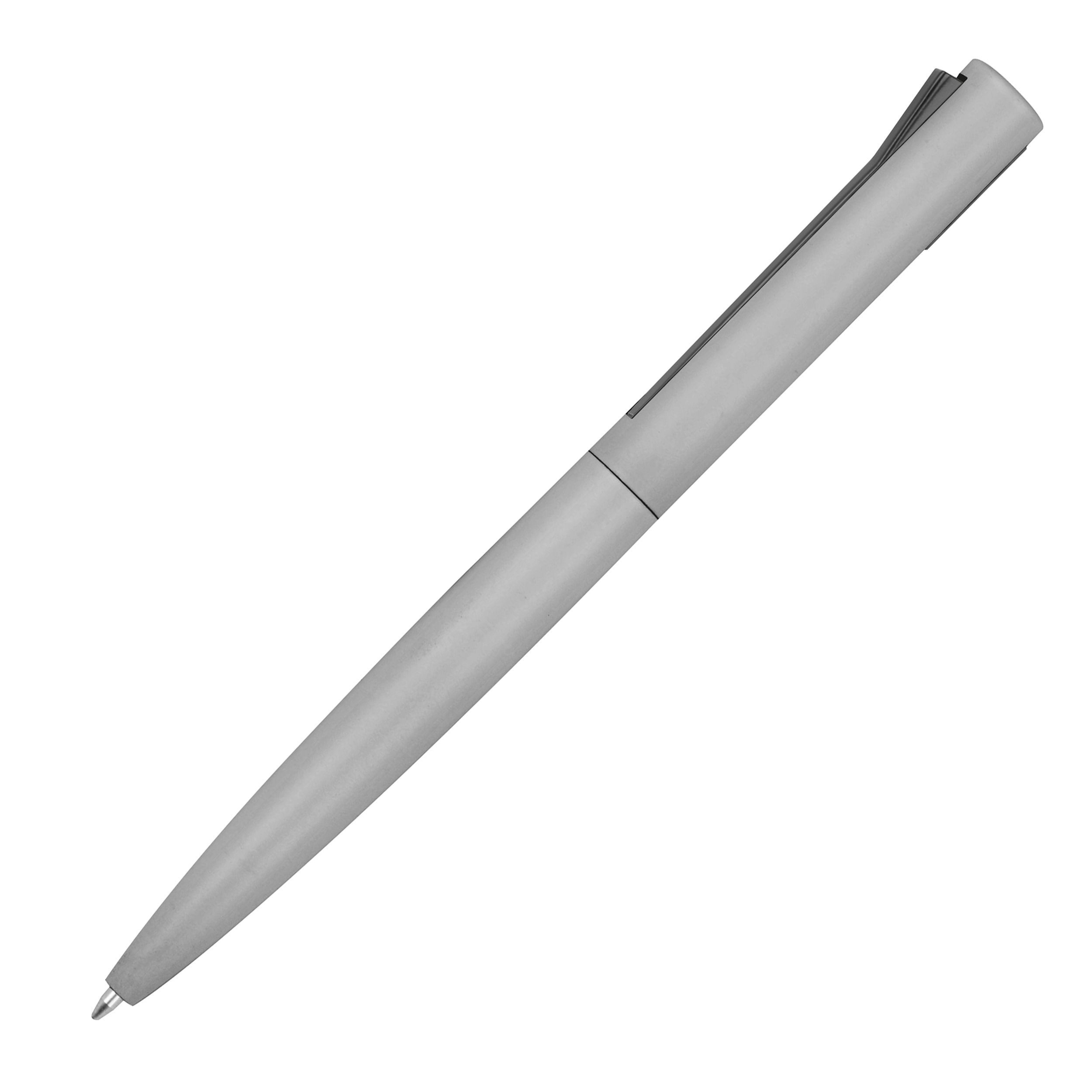 Kugelschreiber 5 Semi Gel-Kugelschreiber aus Metall / Farbe: grau