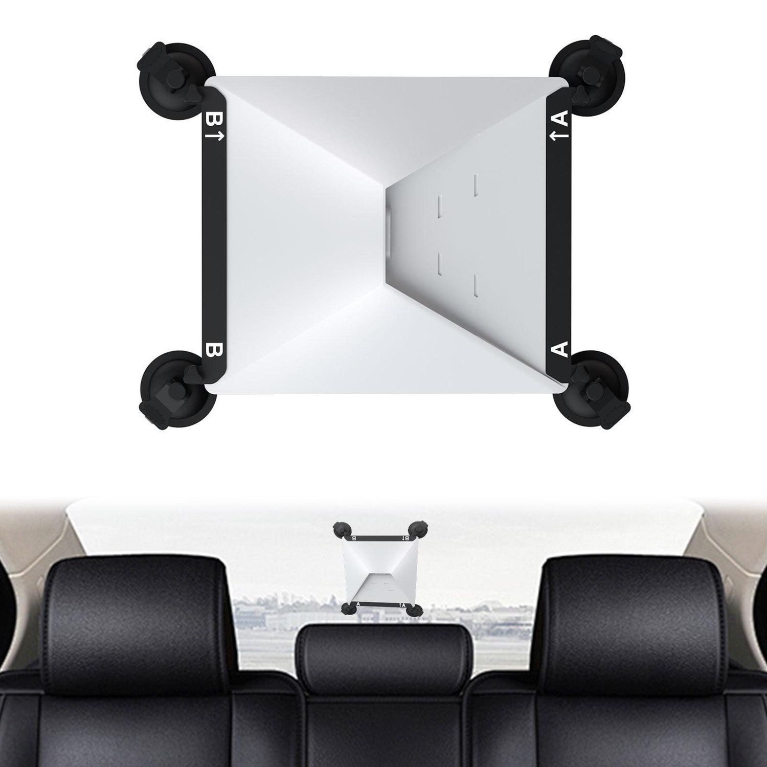 Wigento Für Starlink Mini S2032 Auto Metall Saugnapfhalterung Zubehör Drohne