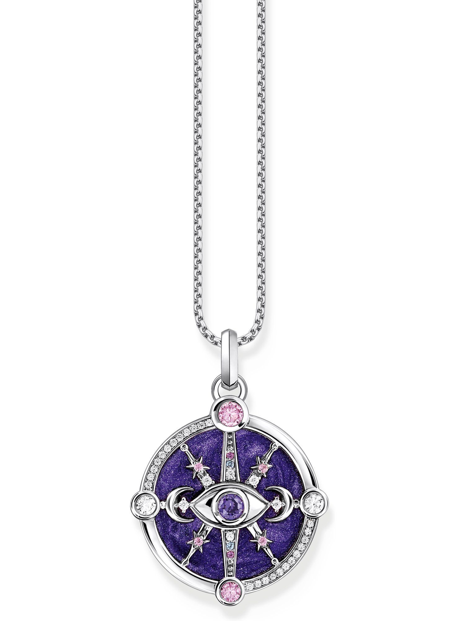 THOMAS SABO Kettenanhänger lila...