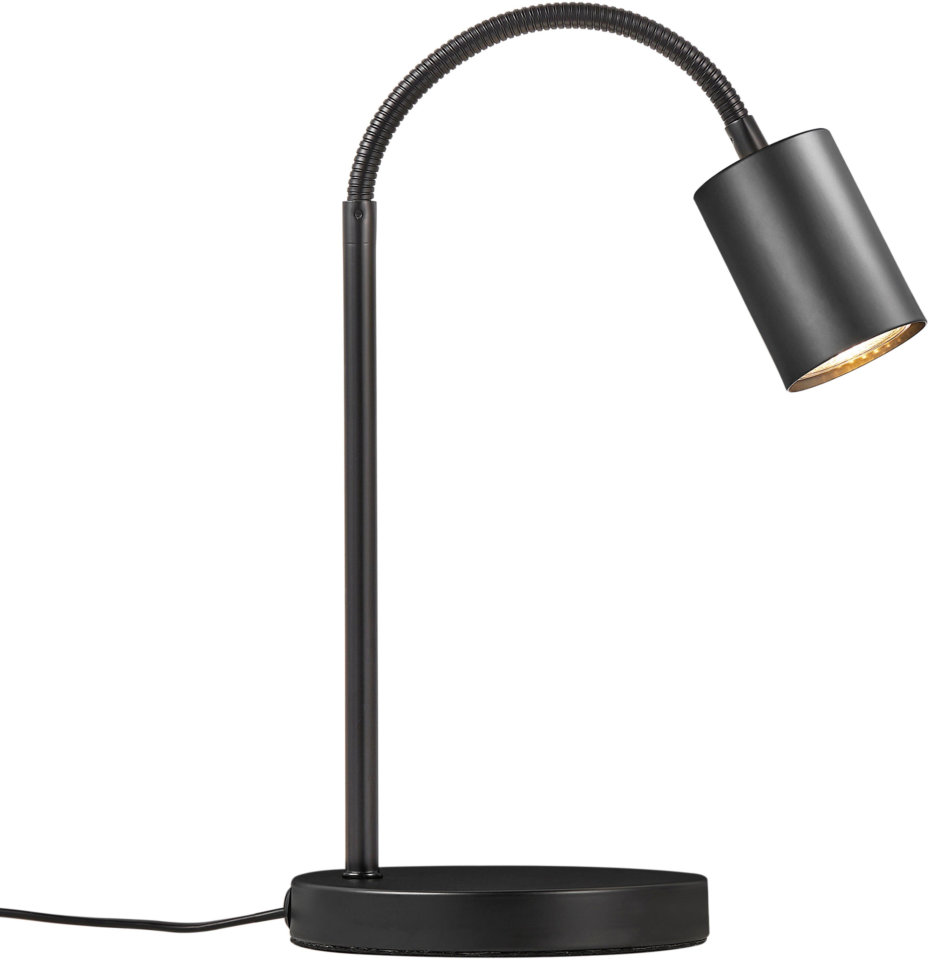 einfacher Lampenkopf Stil, Nordlux Explorer, Zeitgenössischer und verstellbarer ohne Leuchtmittel, Tischleuchte