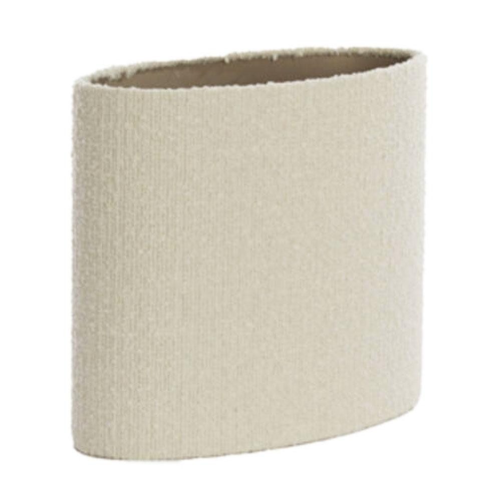 Light & Living Lampenschirm Lampenschirm Oval Bolero Weiß (38x17,5x28cm)