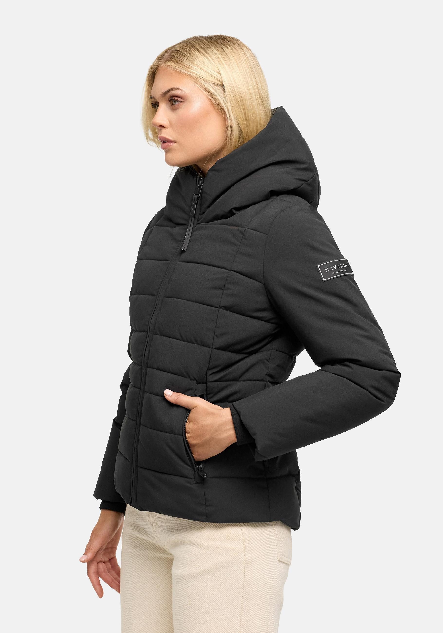 Navahoo Outdoorjacke Stepptänzchen XIV Warme Damen Steppjacke mit Kapuze