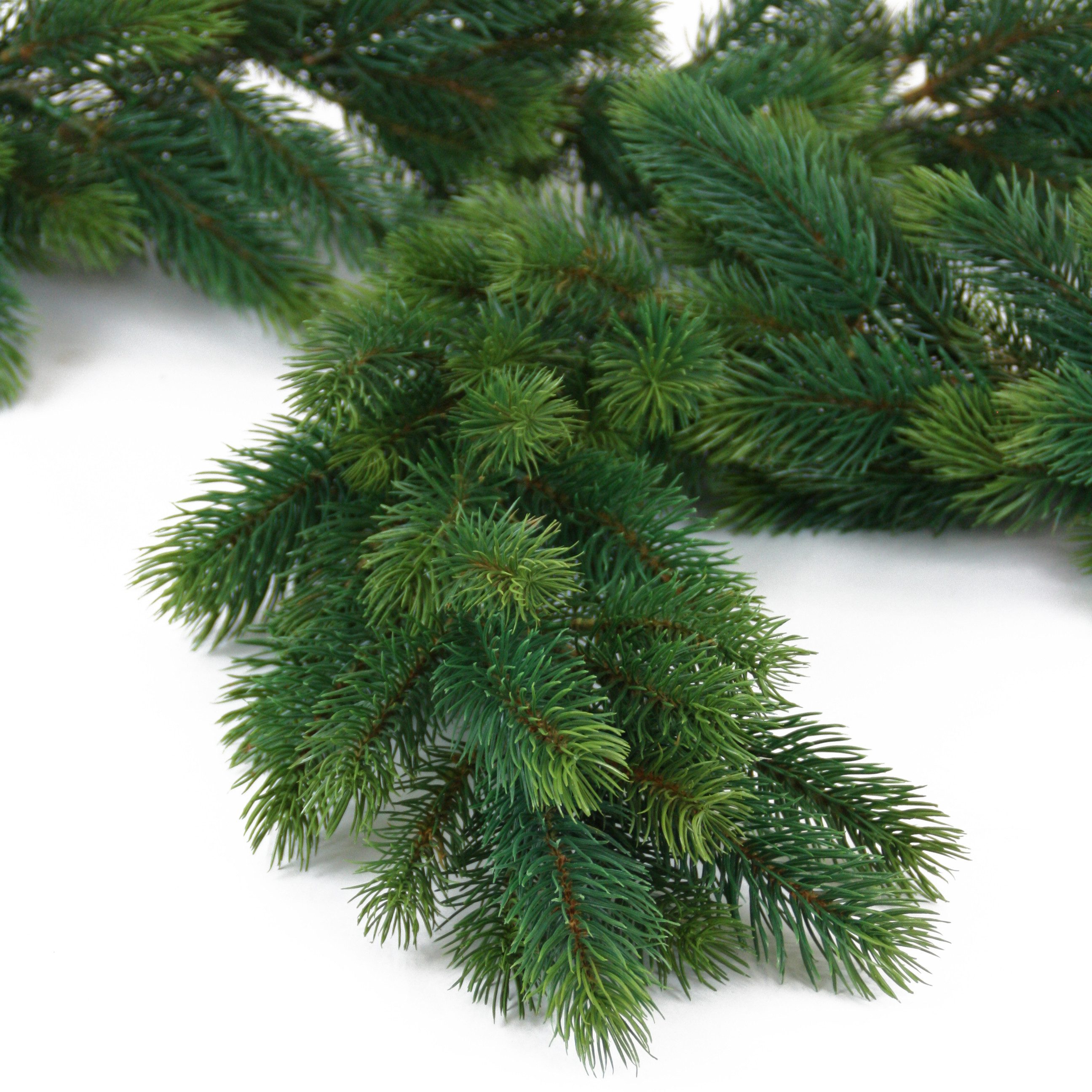 Kunstgirlande Künstliche, buschige Tannengirlande 170cm, 200 günstig online kaufen