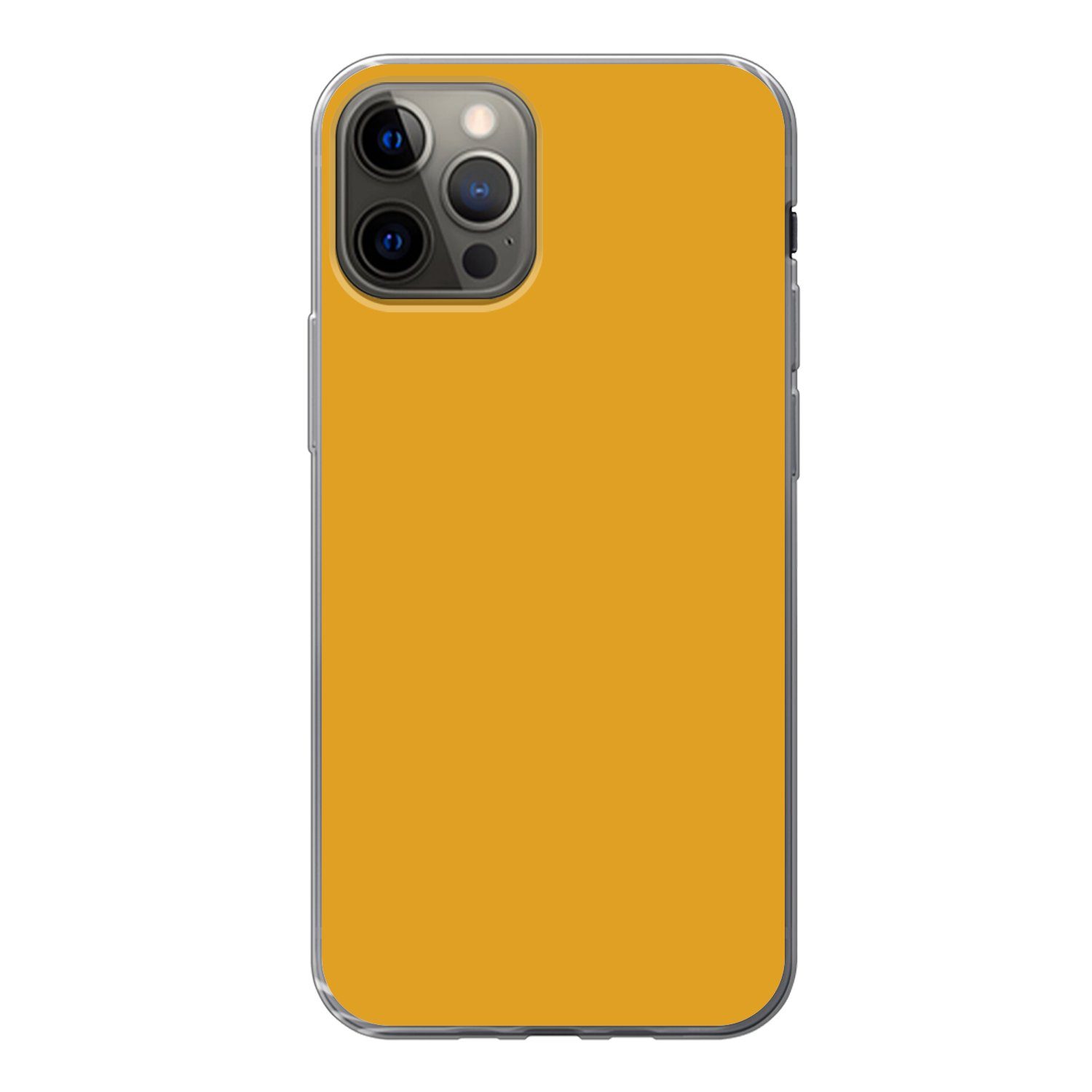 MuchoWow Handyhülle für Apple iPhone 13 Pro Ockergelb - Herbst - Interieur, Smartphone-Bumper, Print, Handy Schutzhülle Dünn