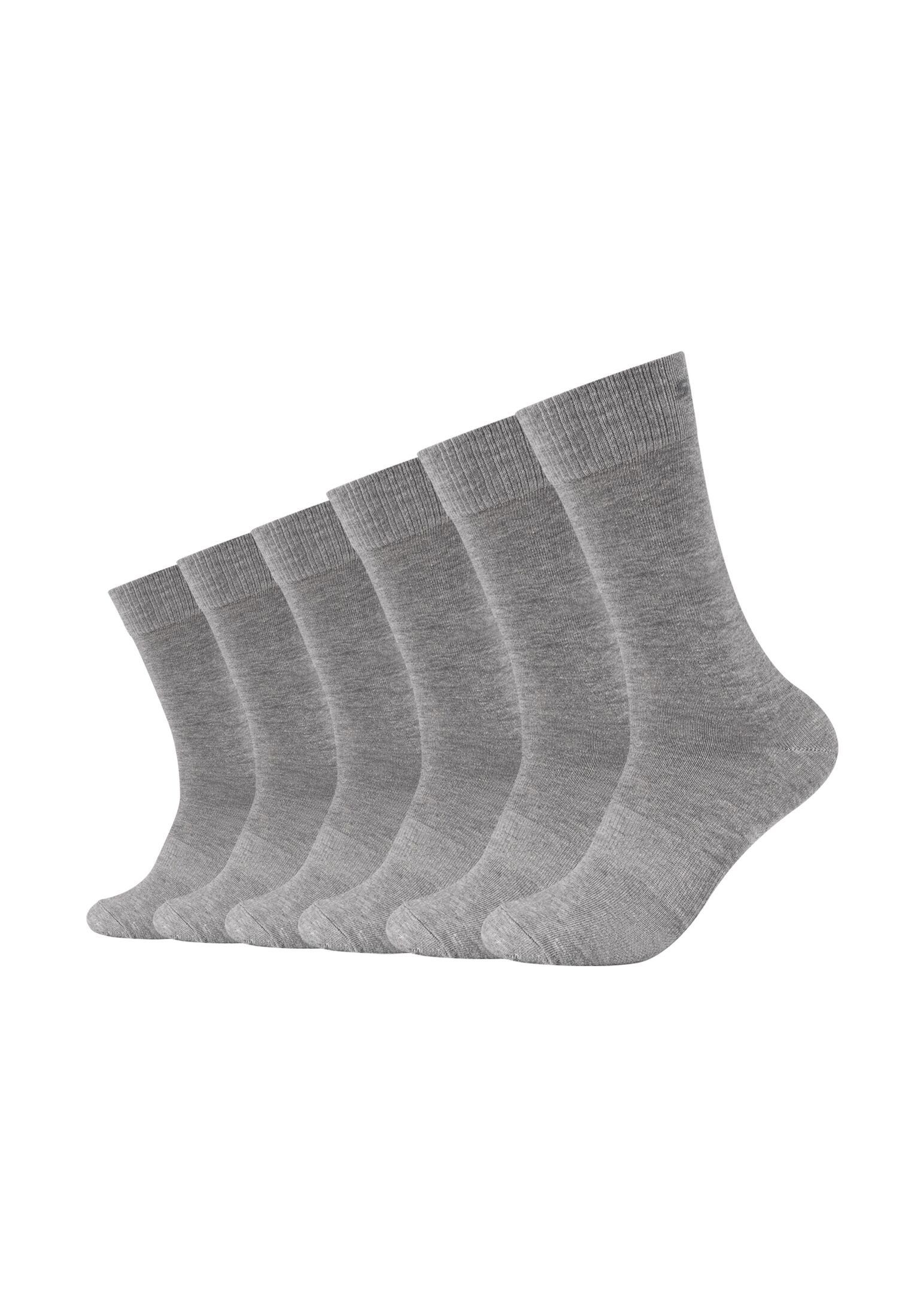 Billiges Originalprodukt grey Skechers 6er Socken melange Socken light Pack